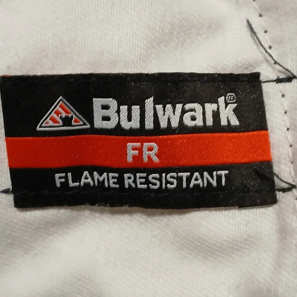 Bulwark FR Flame Fire‎ Resistant Men Navy Cargo Work Pant CAT2 2112 50 PMU2NV6